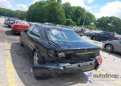 2004 Mercedes-Benz S 430 z USA, uszkodzony, nr VIN WDBNG70J34A419316